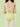 Color Block Leotard with Criss-Cross Back Design - Slemon