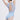 Close-up of elegant lace detailing on sleeveless dance leotard - Slemon