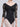 Mesh Paneling Detail on Three-Quarter Sleeve Leotard - Slemon