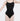 Strappy triangle mesh back leotard with nylon-spandex blend - Slemon
