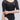 Close-up of color-blocked paneling design on dance leotard - slemon