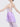 Dreamy Ombre Coloring Detail on Dance Half-Skirt - Slemon