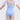 Ruffle Sleeves Detail on Print Leotard - Slemon